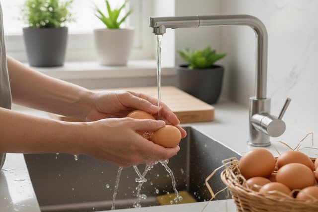 Tại sao rửa trứng trước khi bảo quản là sai lầm và có thể gây nguy hiểm?